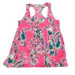 Lilly Pulitzer Monterey Tank Top Toucan Dragonfruit pink S Photo 1