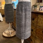 Neiman Marcus  Black and White Tweed Skirt Photo 1