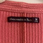 Abercrombie & Fitch ✨ Pink Front Tie Sz Medium Top Thermal✨ Photo 4