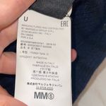 MM6 Maison Margiela Long Sleeve Striped Knit Ribbed Sweater Navy‎ Blue M Black Size XL Photo 4