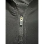 Lululemon  12 Running 1/2 1/4 Zip Pullover Mock Top Black Reflective Chevron Photo 7