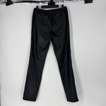 Sanctuary Black Faux Leather Jogger Pant Photo 2