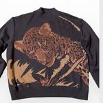St. John  Sport by Marie Gray brown/gold tinsel thread leopard sw… Photo 0