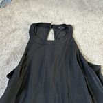 Torrid  Black Sleeveless Romper SIZE 1 Plus Size Keyhole Back Flowy Shorts Photo 2