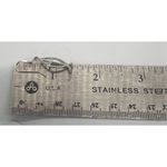 Sterling Silver Ichthys Cross Dangle Earrings Diamond Cut Hook 1.25" 1.74g Photo 3