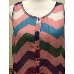 Sace Sleeveless Sheer Top ~ Size Large ~ Pink ~ Very Cute! Photo 1