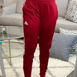 Adidas Stripes Red Track Pants Photo 0