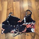Rachel Roy 2 piece bikini‎ floral print size 24W NWT bathing suit swim Blue Photo 4