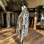 Mango MNG Collection Black & White Open Blazer - Size 4 Photo 1