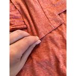 Under Armour  Small Heathered Salmon Hoodie Loose Fit Lightweight Sweatshirt Photo 3