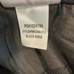 NYDJ Marilyn Straight Stretch Black Rinse Lift Tuck Jeans 6P Cropped Photo 6