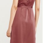 Abercrombie & Fitch Satin Silk Slip Dress With Tie Photo 2