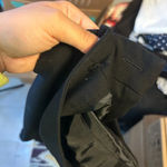 ZARA  Black Crochet Ankle Pants Photo 5