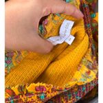 House Of Harlow 1960 Set Maxi Skirt Smocked Tiered Ruffles Yellow Tropical Size M Photo 10