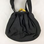 J. R. Julius Resnick Vintage Black Purse Bag Satin Coin Purse Womens One Size Photo 1