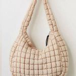 Free People MOVEMENT Quilted Carryall Tote Bage in Off White Photo 0