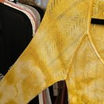 Free People 🍁 Rory Tie Dye Printed 3/4 Sleeve Henley Buttered Up Top Sz S Photo 7