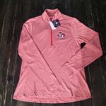 Antigua  Texas Rangers Red Rally Qtr Zip Pullover Photo 1
