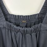 Free People  Lou Jean Babydoll Dress Long Sleeve Women’s Size Small Dark Gray Photo 3