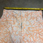 Free People Love So Right Wide Leg Womens 2 Hippie Boho Pants Peach flowers Photo 2
