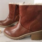 Leather/Suede Boots, Size 10 Brown Photo 2