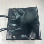 Gucci Vintage Black Leather Triple Compartment Tote Bag Photo 7