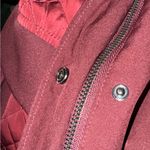 Jones New York  Small Maroon Quilted Puffer Jacket Photo 5