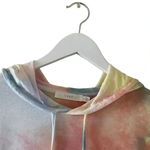 Lush Clothing Lush Tie Dye Pullover Lightweight Bohemian Festival Long Sleeves Hoodie Top S Photo 2