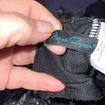 Aqua Green  Swimsuit Blue Green & Black High Thigh High Back Shoulder Strap M Photo 6