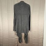 Lululemon  Womens Gray Drape Front Cardigan Sweater Large XL Photo 1
