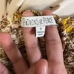 Patrons of Peace  Floral Print halter stretchy flowy blouse Photo 1