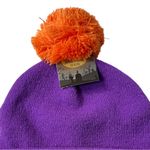 Happy Halloween 100% That Witch Beanie Purple Orange One Size Fits Most Photo 3
