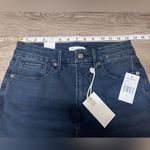 Good American Good‎ American Good Waist Crop Raw Hem Jeans in Blue 631 Womens 6 Photo 4