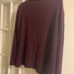 Purple Mock Turtleneck Shirt Size M Photo 0