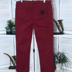 Vintage Y2K Red Wide Leg Jeans Gothic Punk XL Size undefined Photo 3