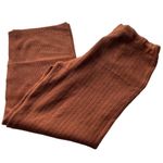 DKNY  Joggers Cashmere Blend Brown Toffee Size XL casual Oversized High Waist Photo 6