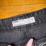 Garage  Black high-waisted denim shorts Photo 2
