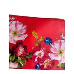 Ted Baker Womens Red Floral Cosmetic Pouch Bag Photo 3