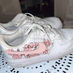 Customized Air Force 1s Pink Size 4.5 Photo 0