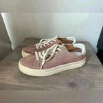 Soludos  Women’s‎ Ibiza Platform Suede Sneakers Mauve Neutral Comfort Size 10 Photo 1