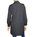 Armani Collezioni Women’s Size 2 Black Insulated 3/4 Belted Trench Coat Jacket Photo 5