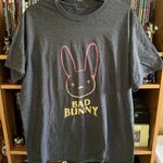 Bad Bunny T Shirt Gray Size XXL Photo 0