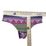 Sabz Swimwear Bikini Bottom Womens Small Geometric Paisley Made in Colombia Photo 4
