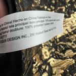 Eloquii NWT  brocade metallic belter sweetheart dress black gold sz 16 Photo 5