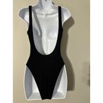 Body Glove Throwback One Piece Swimsuit Black Cheeky 80's Size M Photo 6