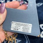 Universal Threads NWT! Universal Thread gold-tone chain necklace with a rectangular pendant Photo 6