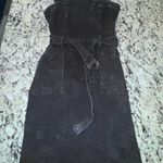 Hollister Black Denim Dress W Belt Photo 0
