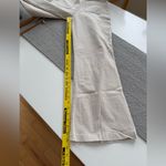 Self Esteem Ecru Ivory Front Pocket Corduroy Straight Leg Flare Pants Size Large Photo 8