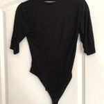 Nordstrom Black Deep V Bodysuit Photo 1