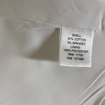 Merona White Cotten  jacket, sz XL‎ Photo 3